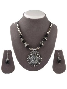 Oxidised Jewelry Set